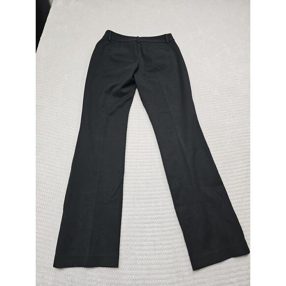 Express Pants Womens 2 R Editor Barely Boot Low Rise Black Dress Pants - Picture 8 of 9